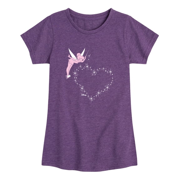 Tinker Bell - Sparkle Heart Toddler Girls' Toddler Short Sleeve Graphic T-Shirt