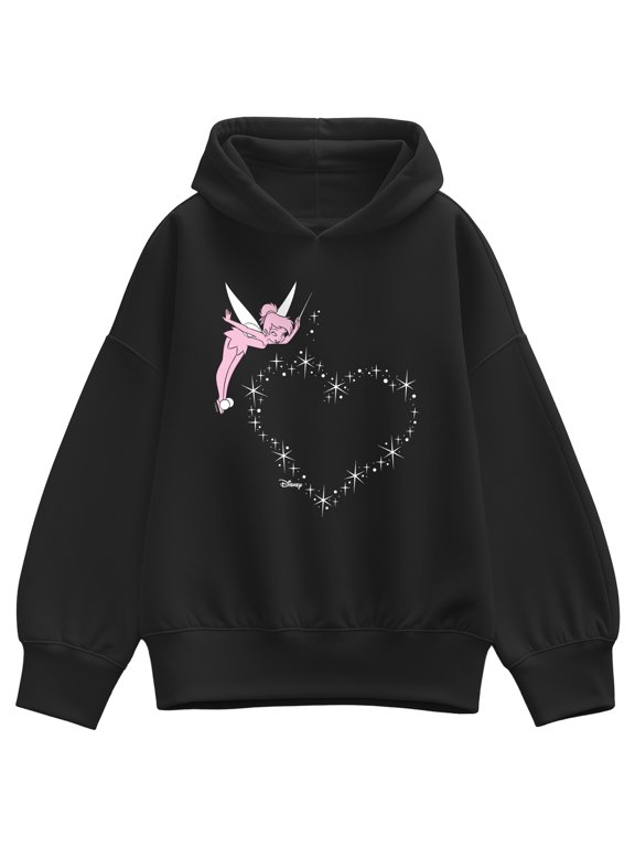 - Sparkle Heart Women's Oversized Fleece Hoodie Sweatshirt