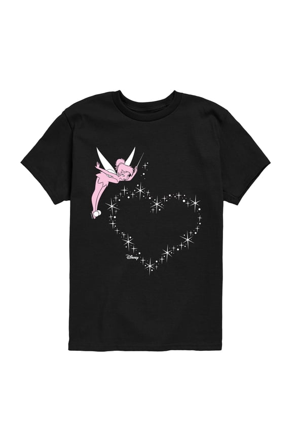 - Sparkle Heart - Youth Boys Short Sleeve Graphic T-Shirt