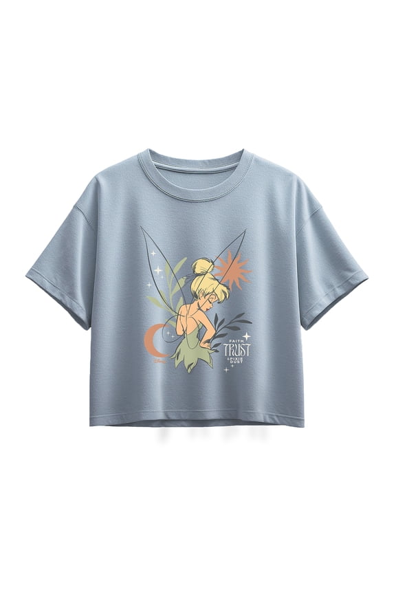 - Sun And Moon Tink - Youth Girls Boxy T-Shirt
