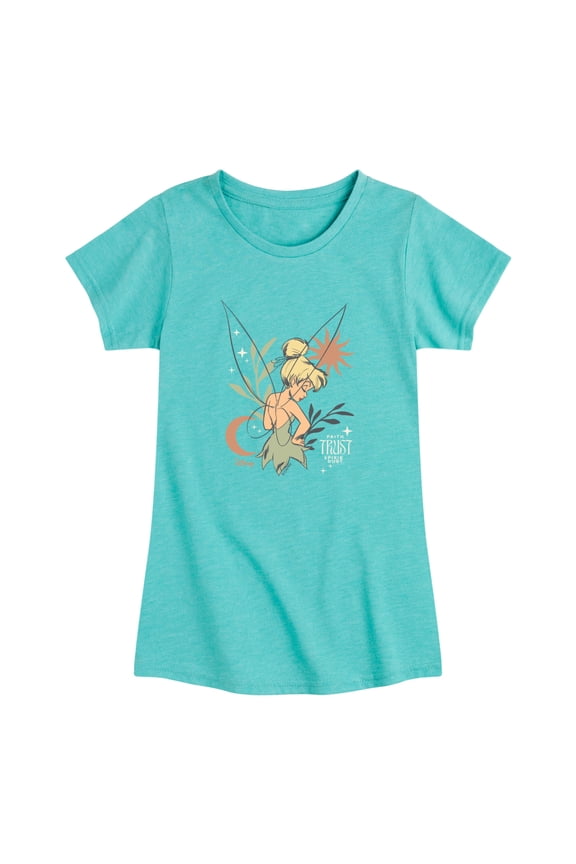 - Sun And Moon - Toddler Girls Fitted Short Sleeve T-Shirt