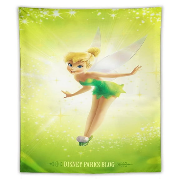 Tinker Bell Tapestry Wall Hanging Wall Art Decor Wall Tapestry for Living Room Bedroom Dorm 50"x60"