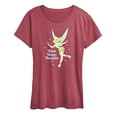 thumbnail image 1 of Tinker Bell - Think Happy Thoughts - Ladies Short Sleeve Classic Fit Tee, 1 of 5