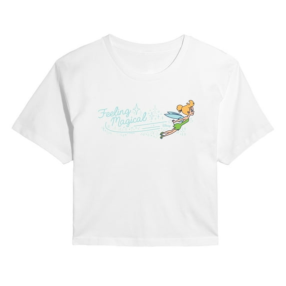 Tinker Bell - Tink Feeling Magical Cropped Graphic T-Shirt
