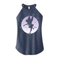 thumbnail image 1 of Tinker Bell - Tink Moon Silhouette - Juniors High Neck Tank Top, 1 of 5