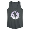 thumbnail image 1 of Tinker Bell - Tink Moon Silhouette  - Ladies Racerback Tank, 1 of 5