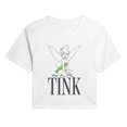 thumbnail image 1 of Tinker Bell - Tink Sketch - Juniors Cropped Graphic T-Shirt, 1 of 5