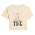 thumbnail image 1 of Tinker Bell - Tink Sketch - Juniors Cropped Graphic T-Shirt, 1 of 4