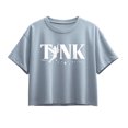 thumbnail image 1 of Tinker Bell - Tink Short Sleeve Boxy Graphic T-Shirt, 1 of 5