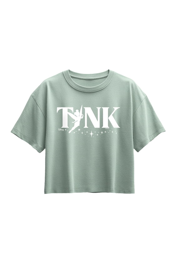 - Tink Short Sleeve Boxy Graphic T-Shirt