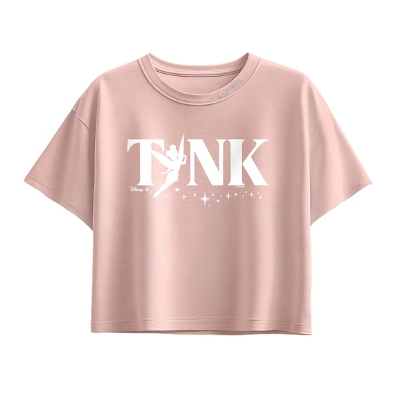 Tinker Bell - Tink Short Sleeve Boxy Graphic T-Shirt