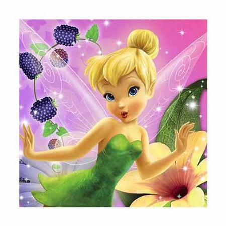 Tinker Bell Sweet Treats Beverage Napkin - 16/Pkg.