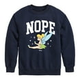 thumbnail image 1 of Tinker Bell - Tinker Bell Nope - Toddler And Youth Crewneck Fleece Sweatshirt, 1 of 5