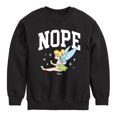 thumbnail image 1 of Tinker Bell - Tinker Bell Nope - Toddler And Youth Crewneck Fleece Sweatshirt, 1 of 5