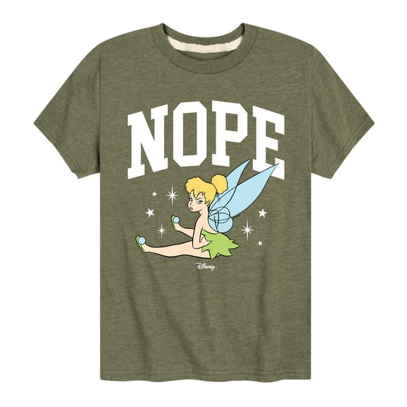 Tinker Bell - Tinker Bell Nope - Toddler And Youth Short Sleeve Graphic T-Shirt