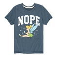 thumbnail image 1 of Tinker Bell - Tinker Bell Nope - Toddler And Youth Short Sleeve Graphic T-Shirt, 1 of 5