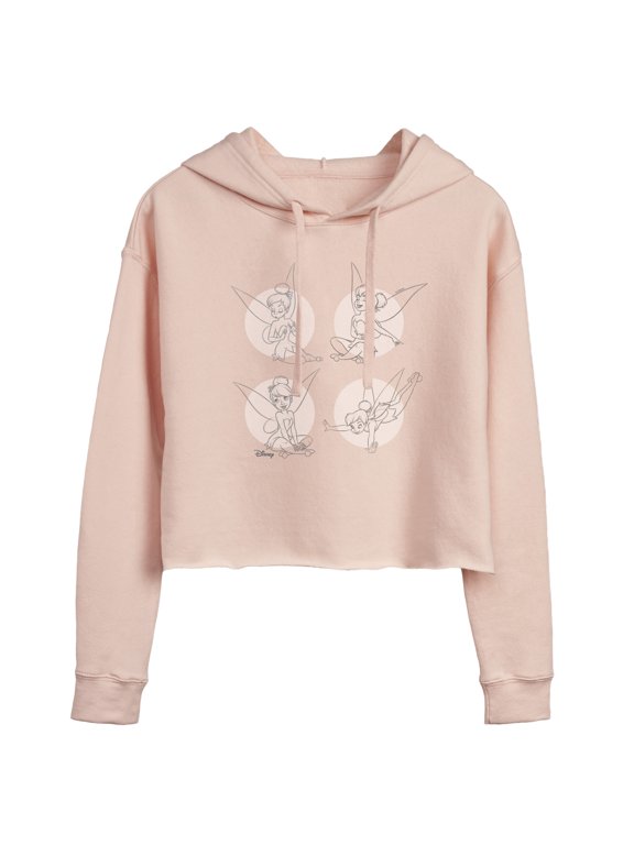- Women's Cropped Graphic Hoodie