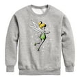 thumbnail image 1 of Tinker Bell - Tinker Bell Sketch Sparkles - Toddler And Youth Crewneck Fleece Sweatshirt, 1 of 5