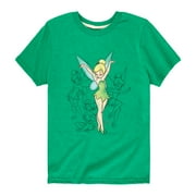 - Tinker Bell Sketches - Toddler And Youth Short Sleeve Graphic T-Shirt
