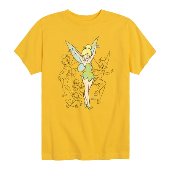 Tinker Bell - Tinker Bell Sketches - Toddler And Youth Short Sleeve Graphic T-Shirt
