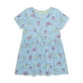 thumbnail image 1 of Tinker Bell Toddler Girl Allover Print Dress with Short Sleeves, Sizes 12M-5T, 1 of 7