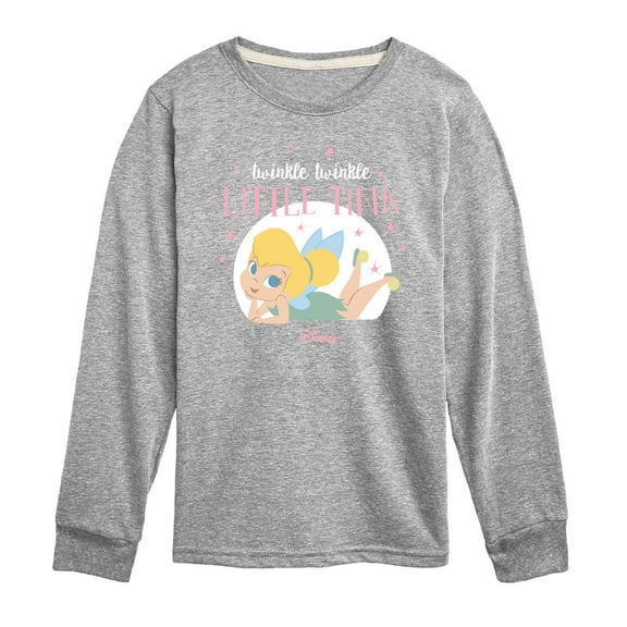 Tinker Bell - Twinkle Twinkle Little Tink - Toddler And Youth Long Sleeve Graphic T-Shirt