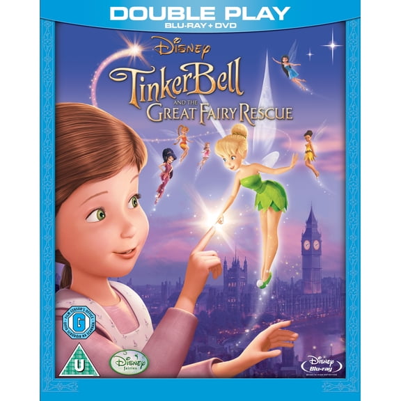 Tinker Bell and the Great Fairy Rescue (Blu-ray) Mae Whitman Michael Sheen Kristin Chenoweth