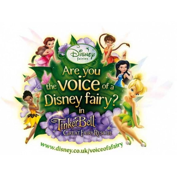 Tinker Bell and the Great Fairy Rescue Movie Poster (11 x 17)
