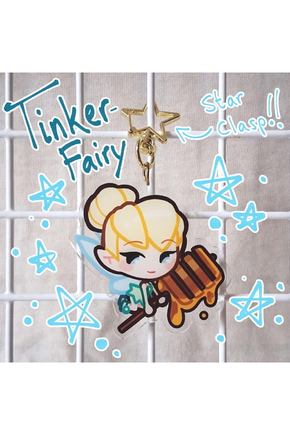 Tinker Fairy 2.5" Acrylic Keychain (1 keychain)