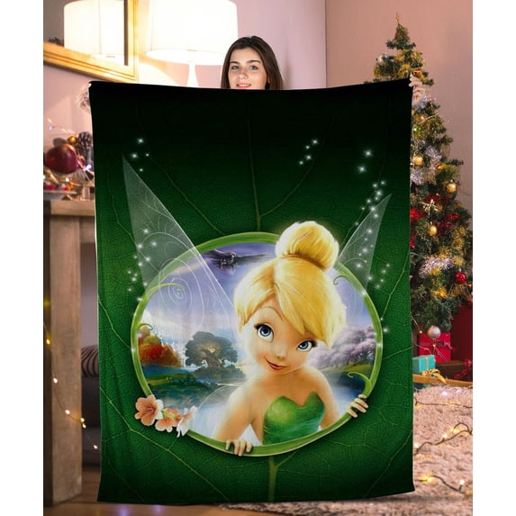 TinkerBell Charming Fairy Fantasy Soft Cozy Blanket, Japanese Anime ...