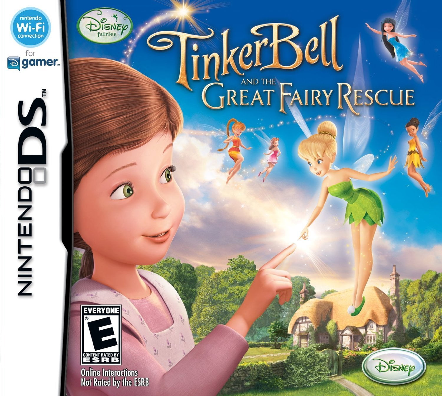 Nintendo DS - TinkerBell and the Great Fairy Rescue Game - Walmart.com