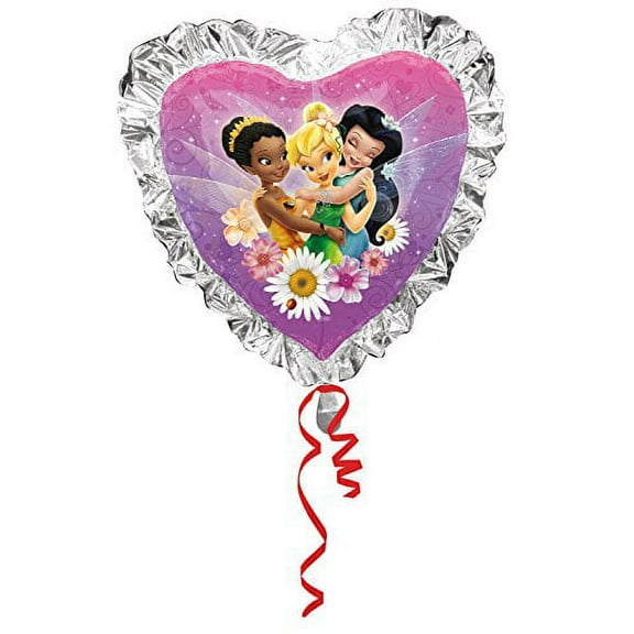 Tinkerbell And Friends Heart Super Shape Foil Balloon (1 per package)