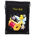 thumbnail image 1 of Tinkerbell Black Drawstring Bag, 1 of 2