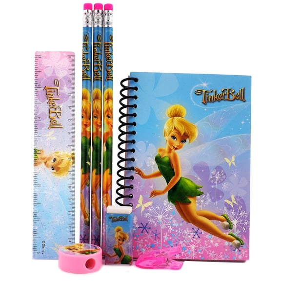Tinkerbell Blue Stationery Set