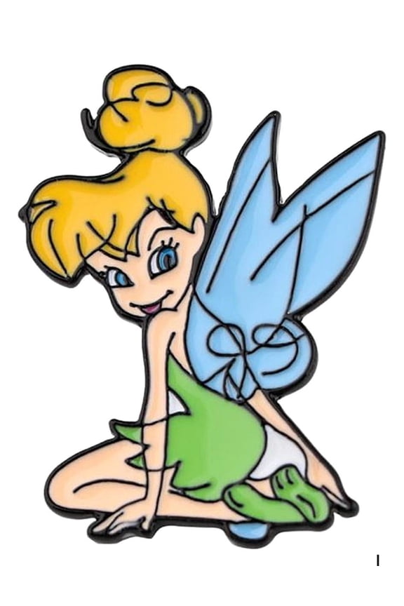 Tinkerbell Character 1.25 Inches Tall Enamel Metal Pin