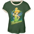 thumbnail image 1 of Tinkerbell - High Maintenance Girl's Youth Ringer T-Shirt - X-Small, 1 of 1