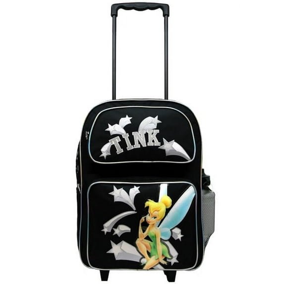 Tinkerbell Large Rolling Backpack with Water Bottle #35342