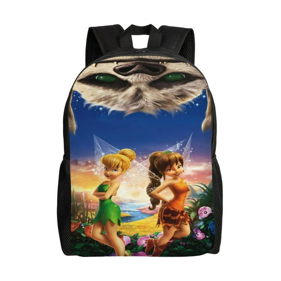 Tinkerbell Backpack Cute Backpacks Lightweight Laptop Bag Daypack 16In