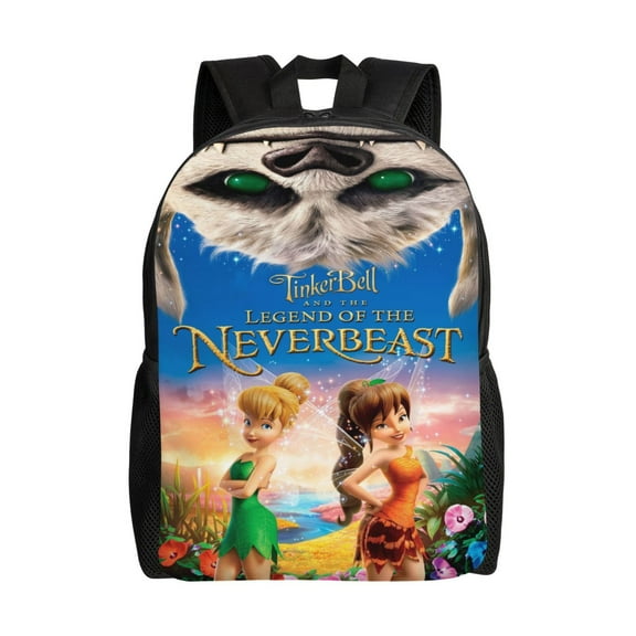 Tinkerbell Backpack Cute Backpacks Lightweight Laptop Bag Daypack 16In