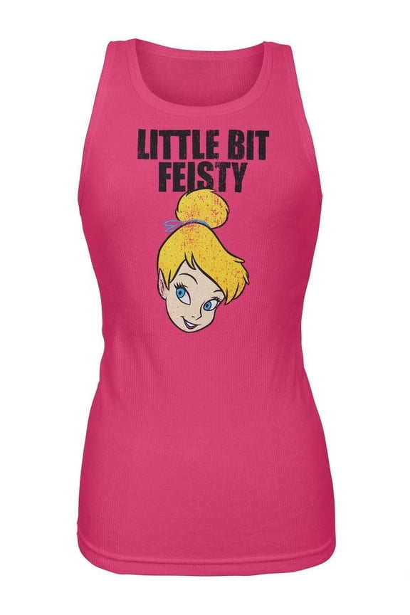 Tinkerbell - Little Bit Feisty Juniors Tank Top