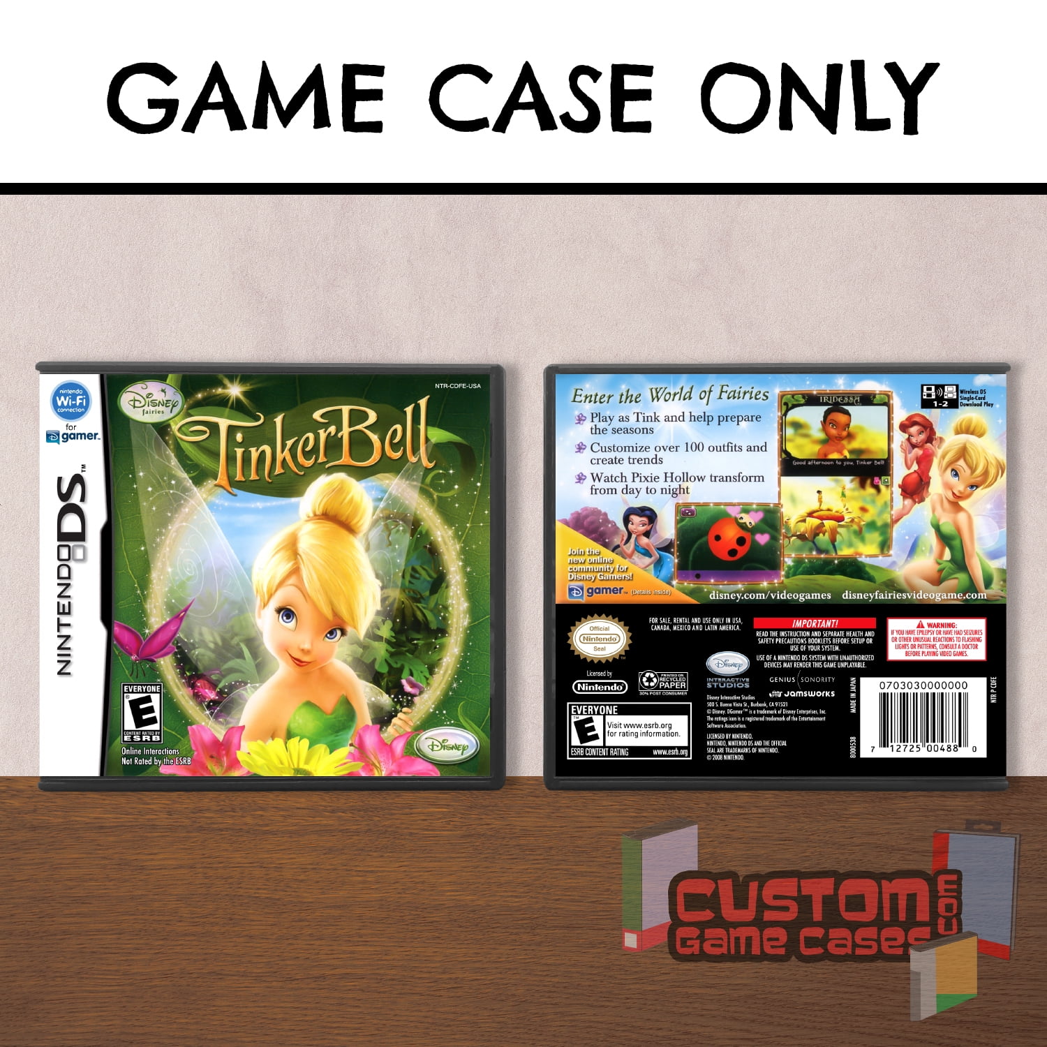 Tinkerbell (NDS) Nintendo DS Game Case Only No Game