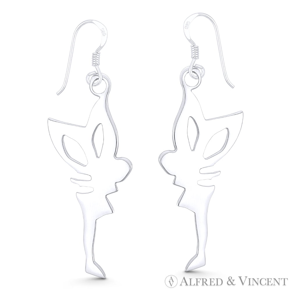 Fairy The Pentacle Gold Dangle Earrings GTE1029