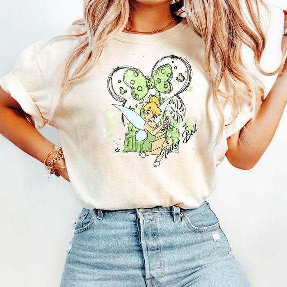 Tinkerbell T-Shirt, Mouse Princess Shirt, Disney Tinkerbell Shirt, Disney Princess Tee, Princess Shirt, S-5Xl Shirt