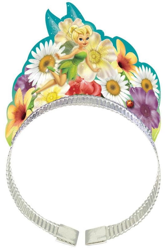 Tinkerbell Tiara Headbands (8 Pack) - Party Supplies