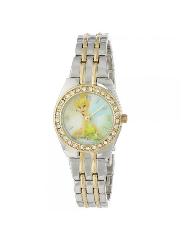 Tinkerbell by Disney Women's Two-Tone Bracelet Watch, TNK406