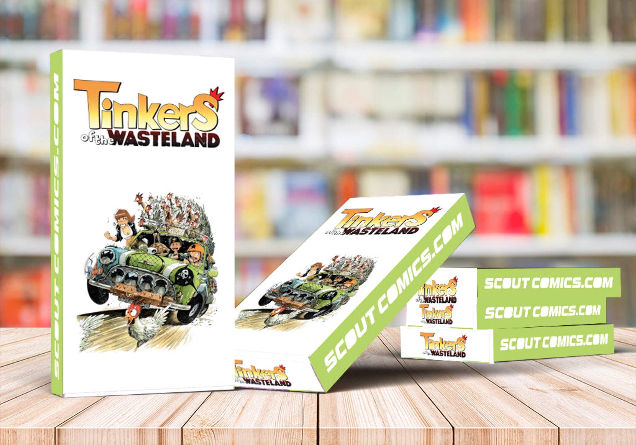 Tinkers Of The Wasteland - TITLE BOX - COMIC BOOK SET - 1-4 - Walmart.com