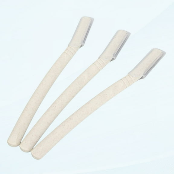 Tinkle 3pcs Razors for Women Face, Stainless Steel Portable Facial Shaving Trimmer Dermaplaning Tool for Face