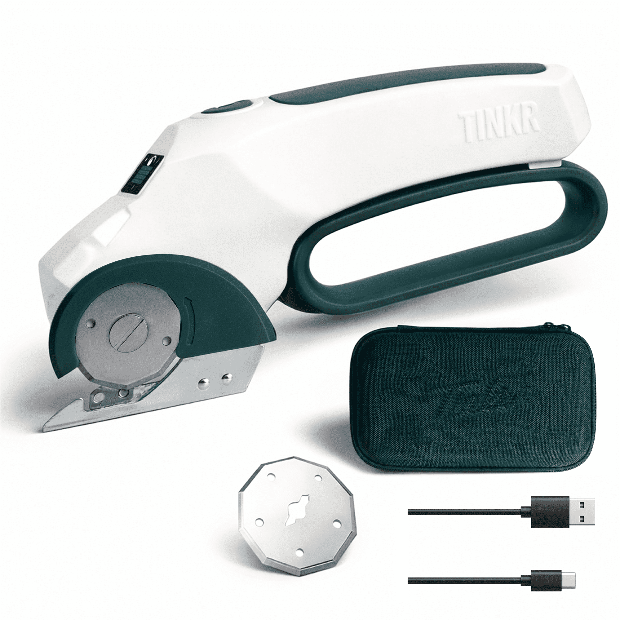 TINKR Electric Laser Scissors, Green