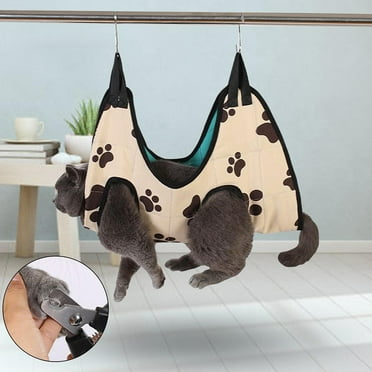 Cat Grooming Hammock 1 Set Cat Restraints for Grooming Dog Grooming Sling for Trimming Nails