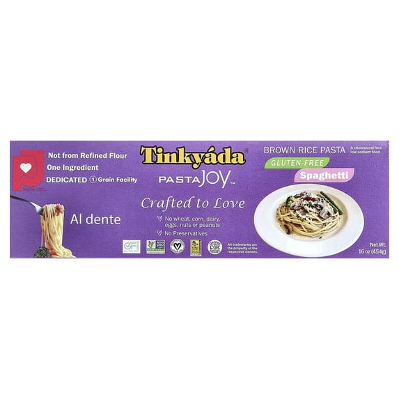 Tinkyada Brown Rice Spaghetti 16 oz Pack of 4